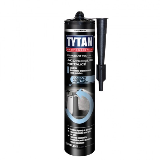 Tytan Etanșant Acoperiș Gri Metalizat 280ml Tytan Etanșant Acoperiș Gri Metalizat 280ml